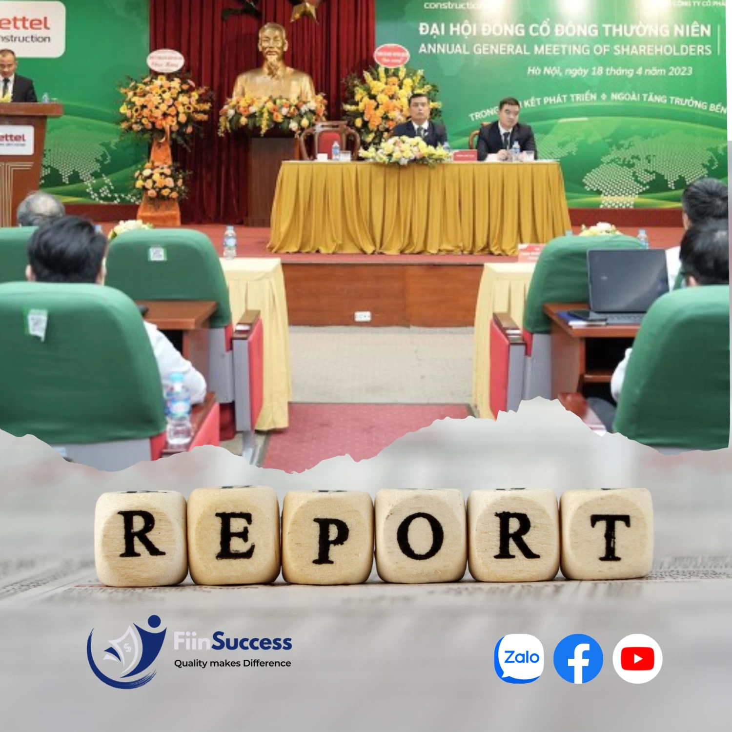 Báo cáo cập nhật đại hội cổ đông CTR (TCSC): Xây dựng làm động lực tăng trưởng chính