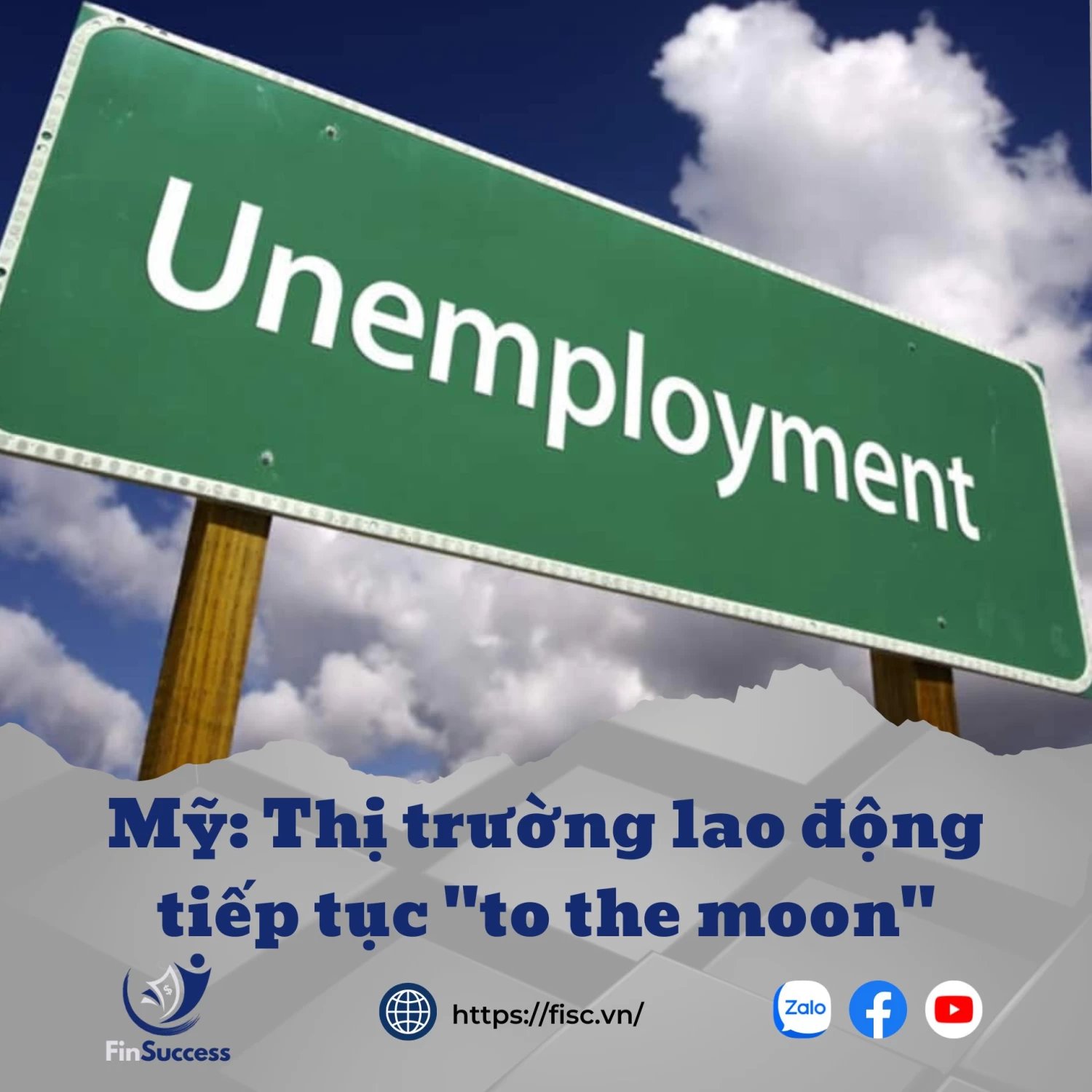 Mỹ: Thị trường việc làm tiếp tục “to the moon”