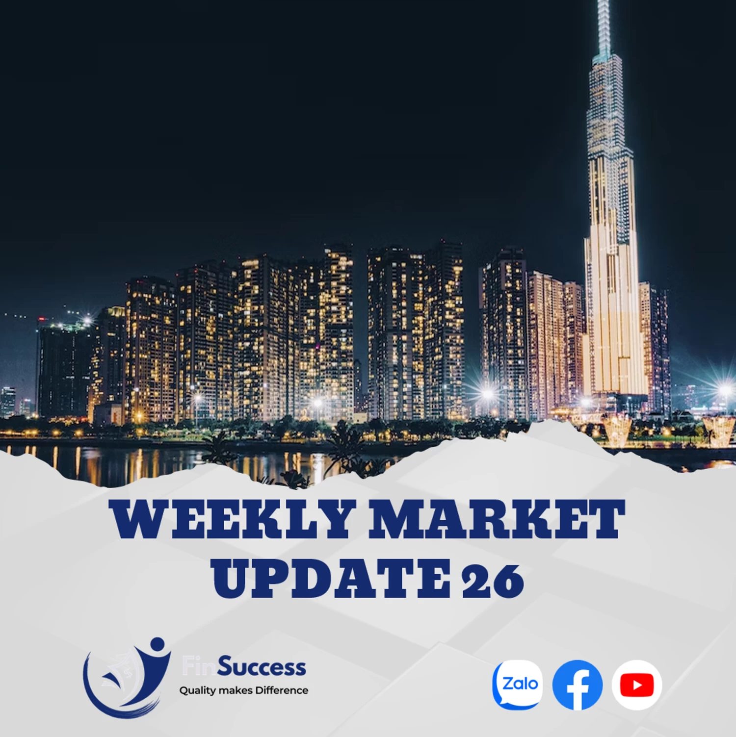 WEEKLY MARKET UPDATE 26| VN-Index ghi nhận tỷ suất sinh lợi 11,23% trong 6 tháng đầu năm 2023