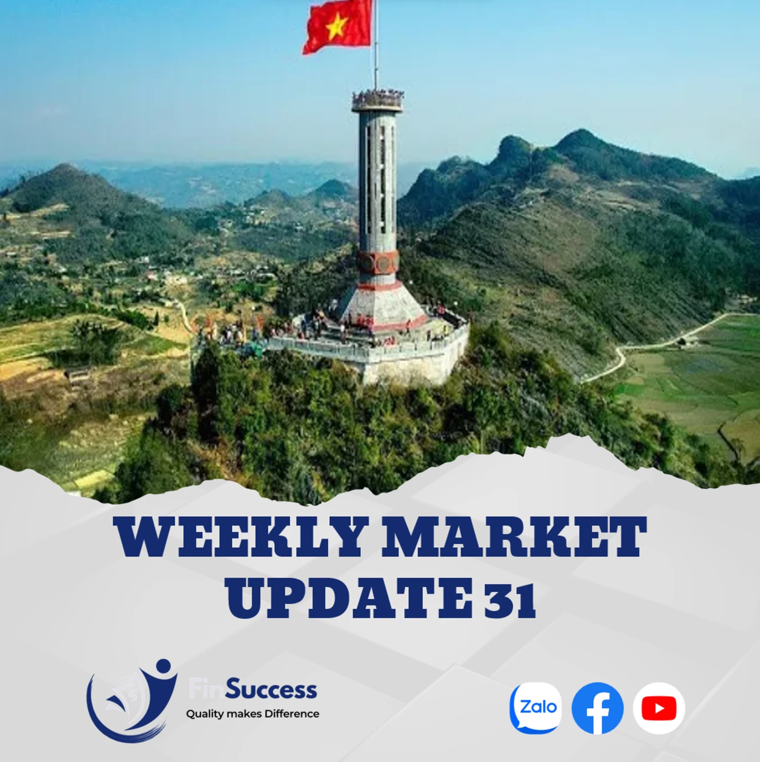 WEEKLY MARKET UPDATE 31| Thị trường chứng khoán Việt Nam đứng thứ 2 toàn Châu Á