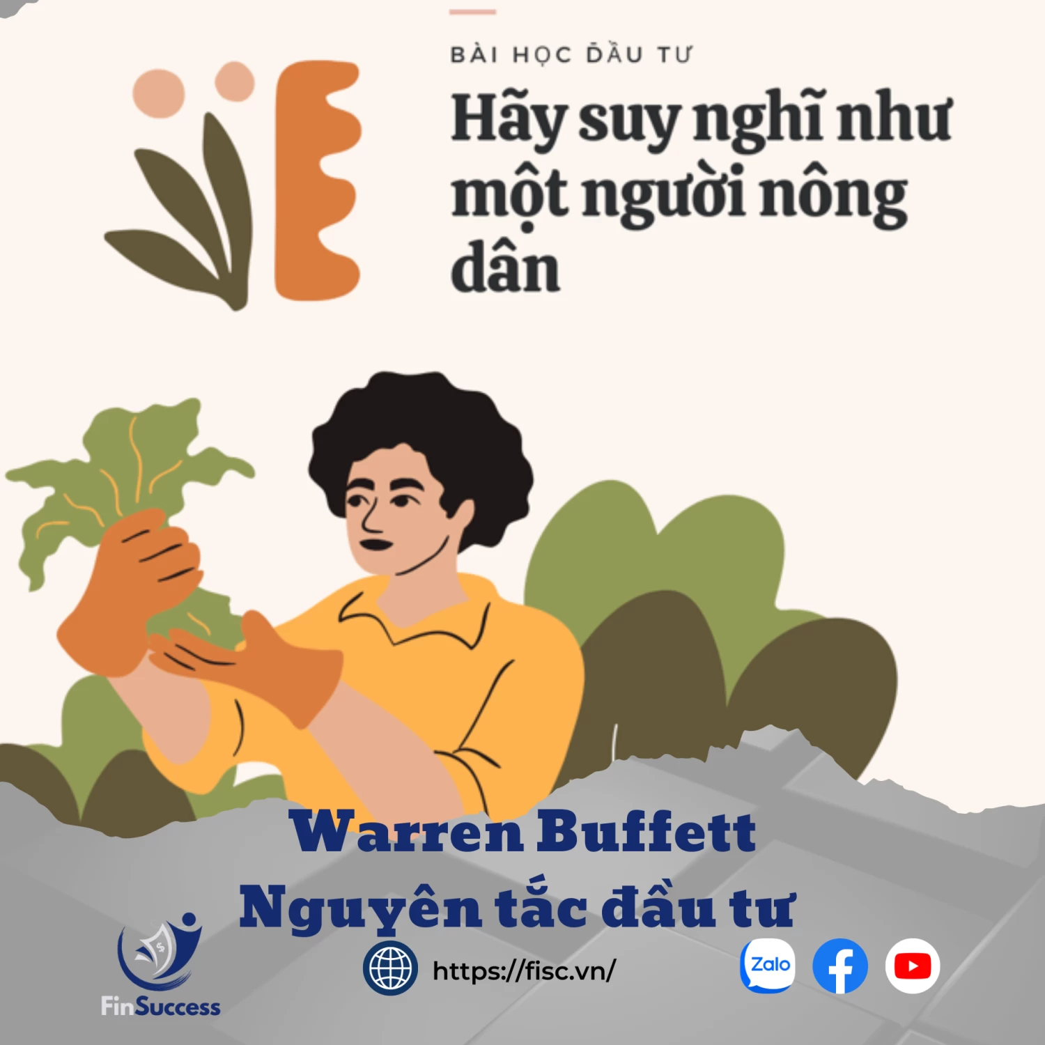 Suy nghĩ như một người nông dân trong đầu tư