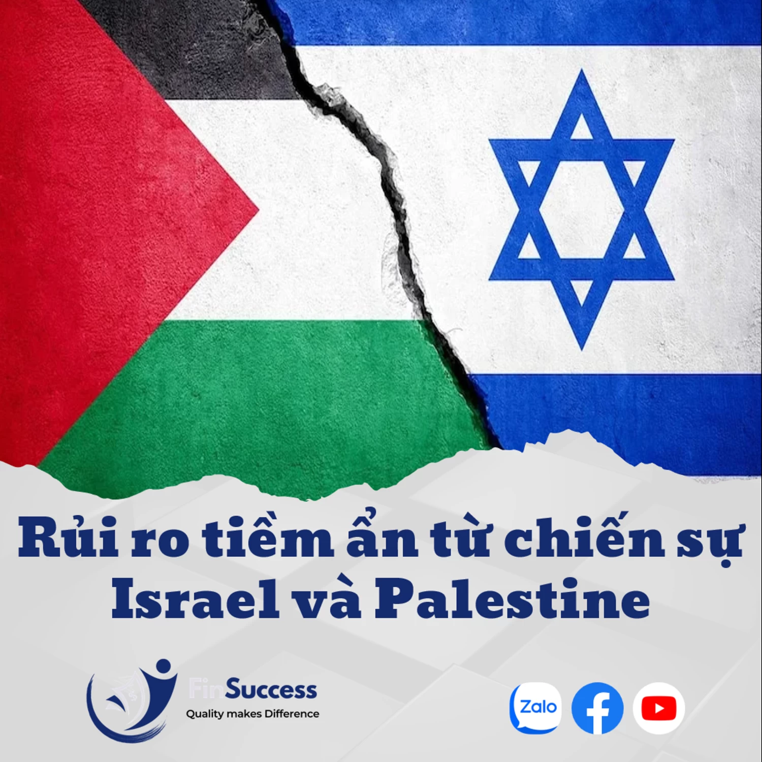 Chiến sự Israel với Palestine ảnh hưởng thế nào đến chứng khoán ?