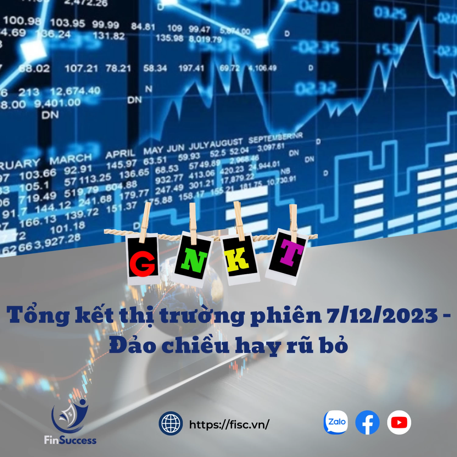 Tổng kết phiên giao dịch 7/12/2023 - Đảo chiều hay rũ bỏ