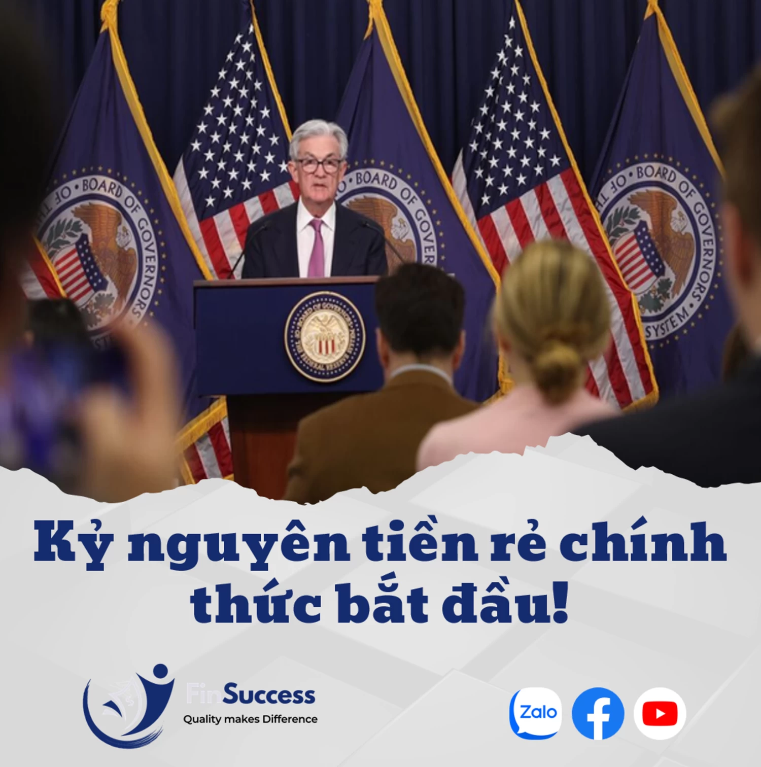 Kỷ nguyên "tiền rẻ" chính thức bắt đầu!