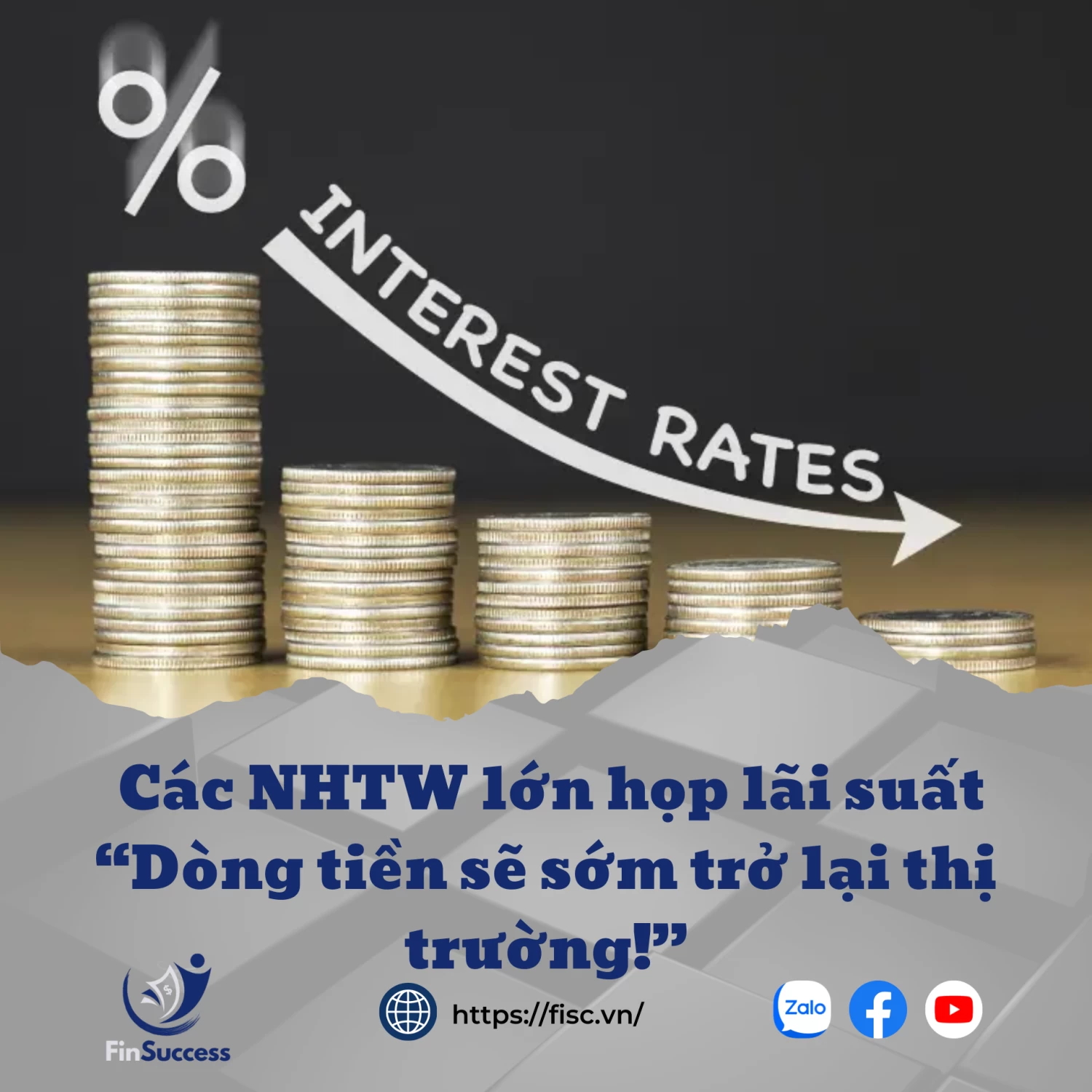 Các NHTW lớn họp lãi suất: “Dòng tiền sẽ sớm trở lại thị trường!”