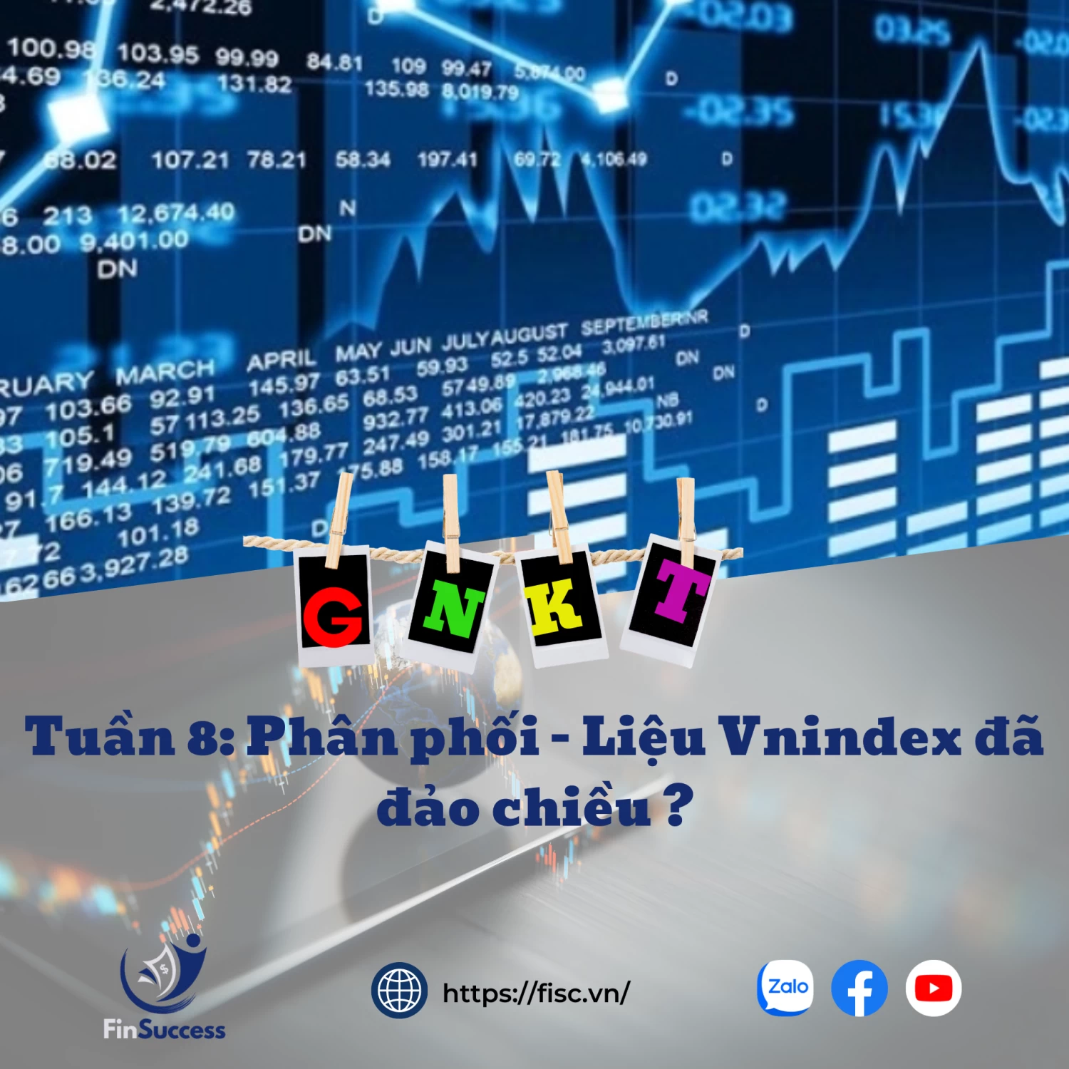 Tuần 8: Phân phối - Liệu Vnindex đã đảo chiều ?