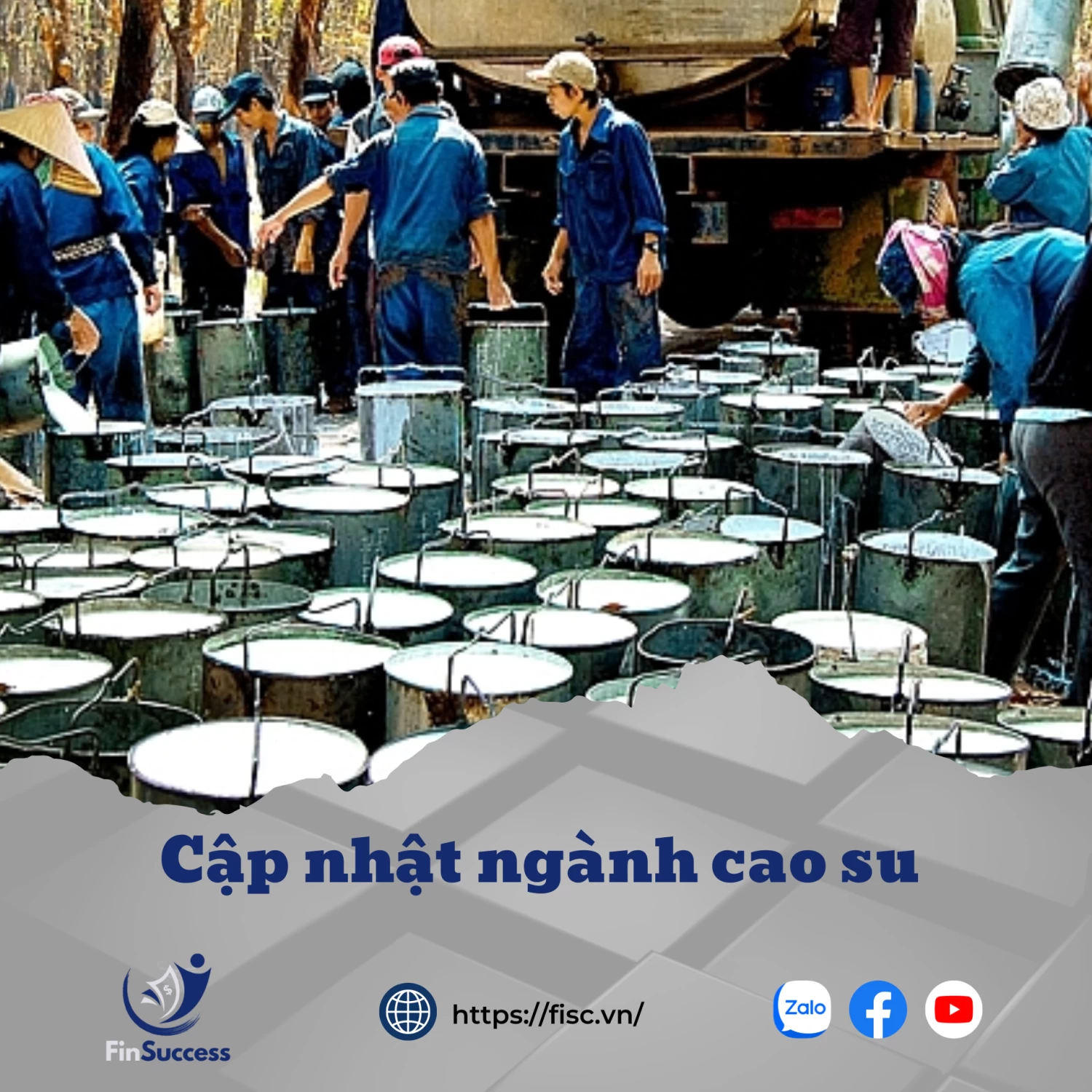 Báo cáo ngành cao su (FPTS): Tiếp tục phụ thuộc giá cao su thế giới, doanh nghiệp tìm hướng "chuyển mình"