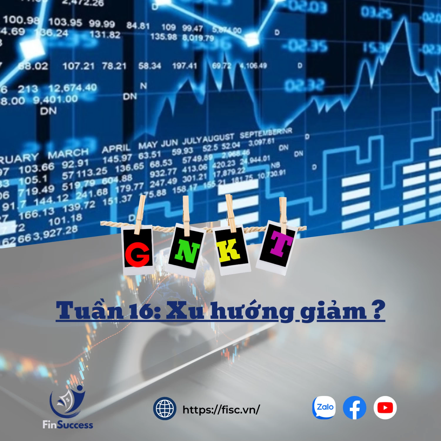 Tuần 16: Xu hướng giảm ?