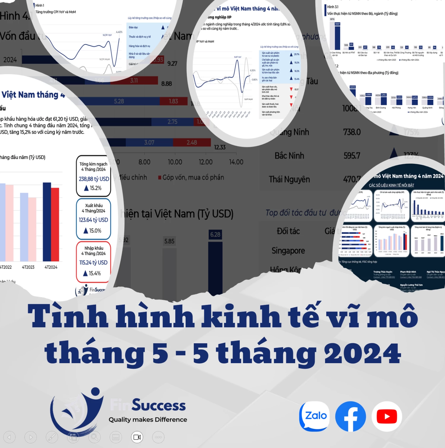 Một số điểm kinh tế nổi bật 5 tháng đầu 2024