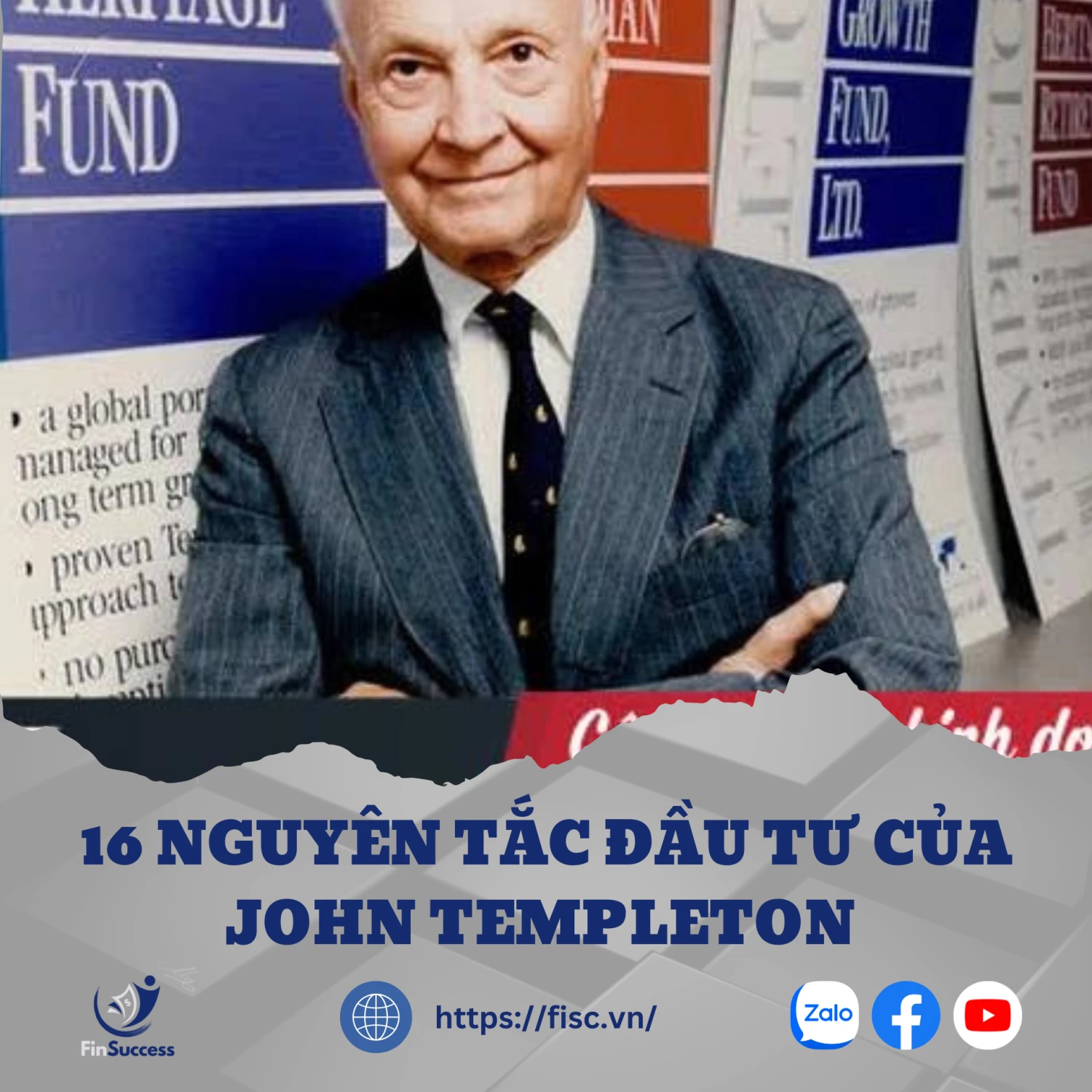 16 NGUYÊN TẮC ĐẦU TƯ QUAN TRỌNG CỦA JOHN TEMPLETON
