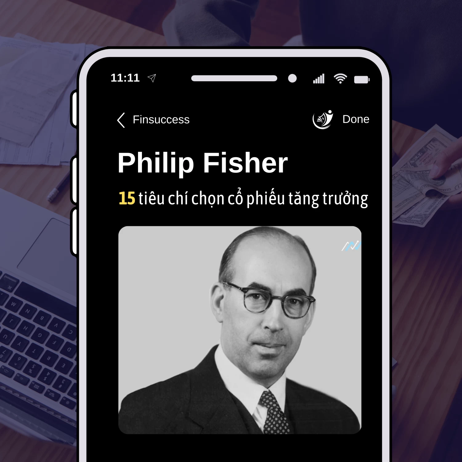 15 tiêu chí chọn cổ phiếu tăng trưởng của Philip Fisher