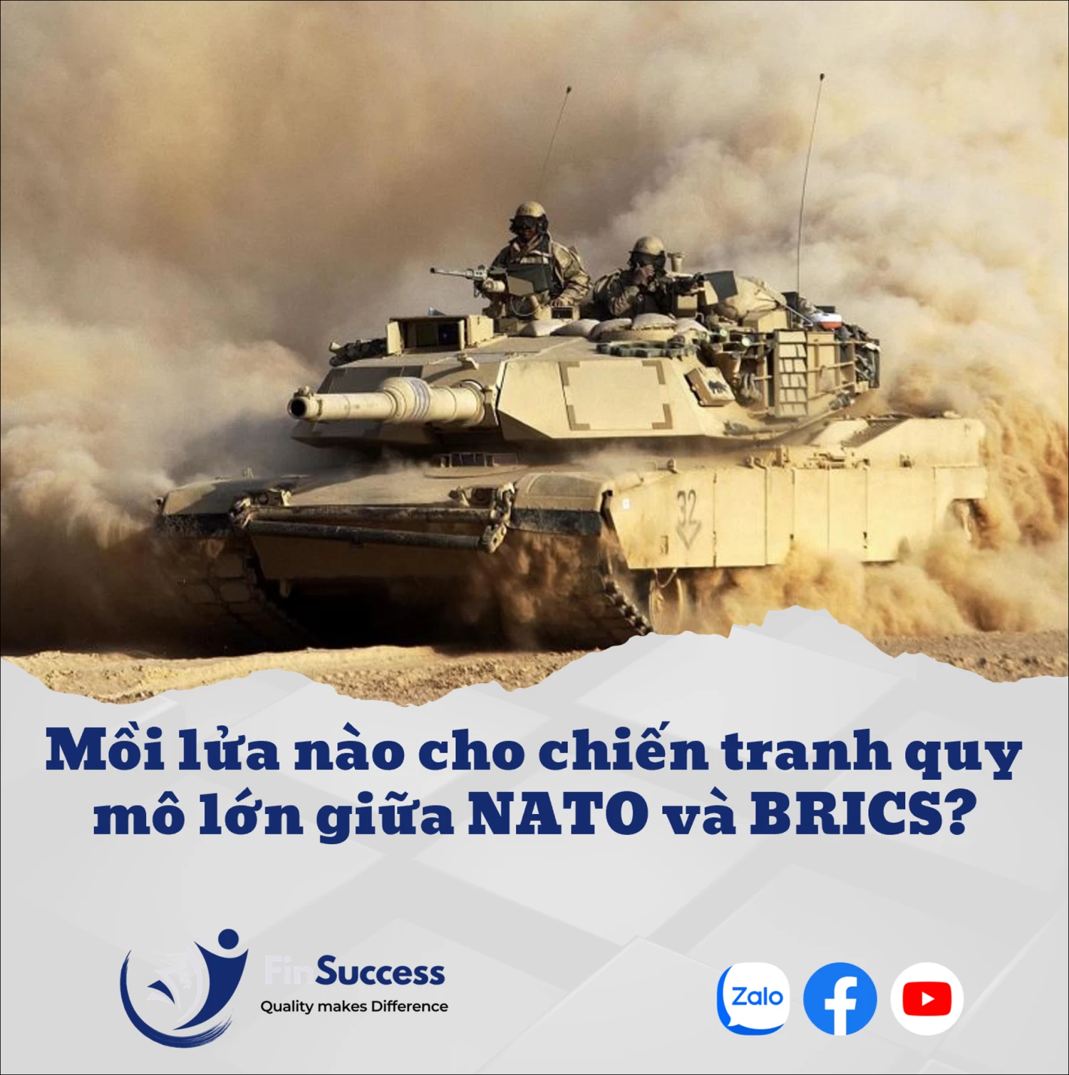 Trung Đông - Mồi lửa cho chiến tranh quy mô lớn giữa NATO và BRICS