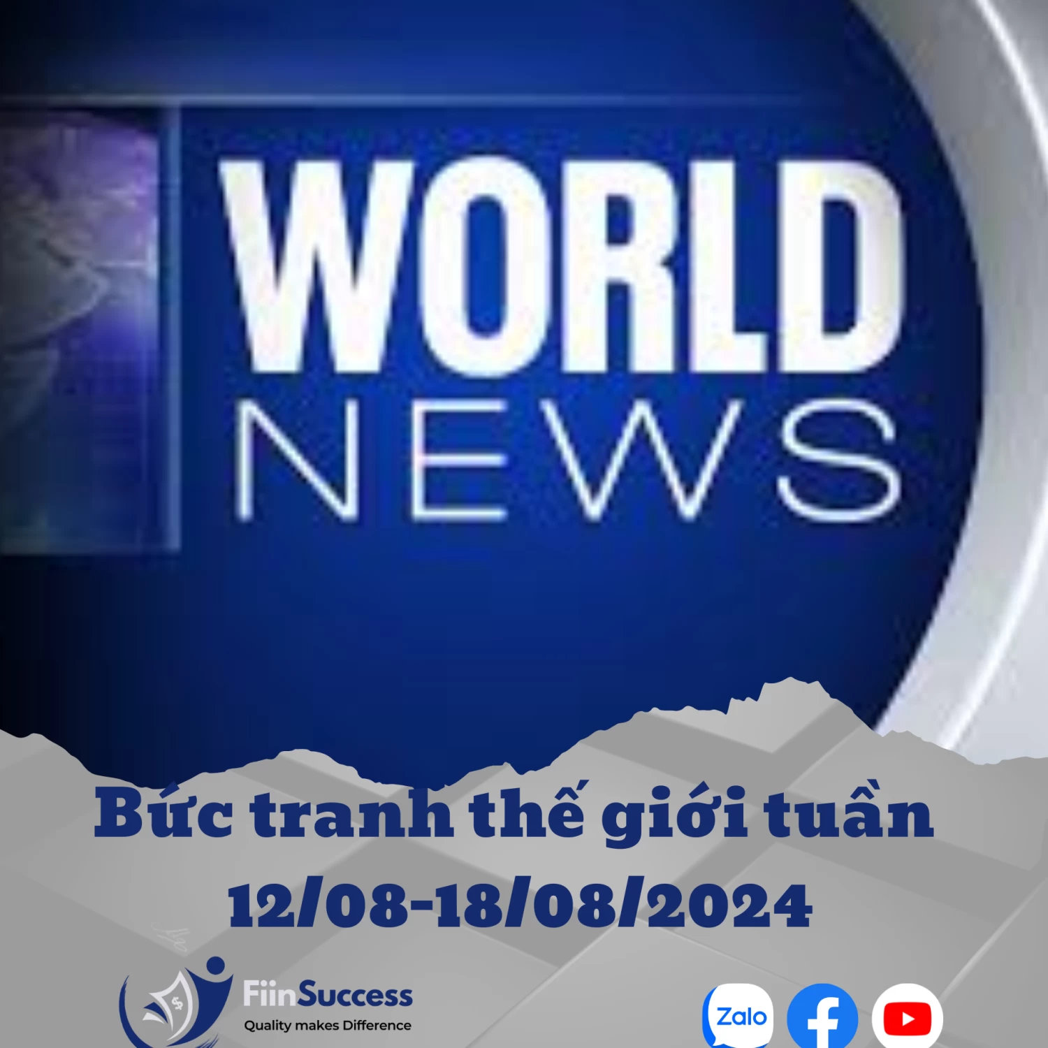 Bức tranh thế giới tuần 12/08-18/08/2024
