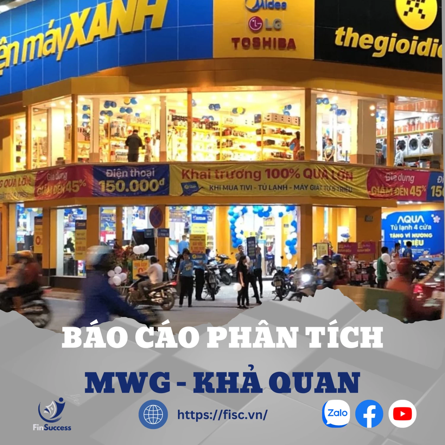 MWG - KHẢ QUAN với giá mục tiêu 41,700 đồng/cổ phiếu (MBS)