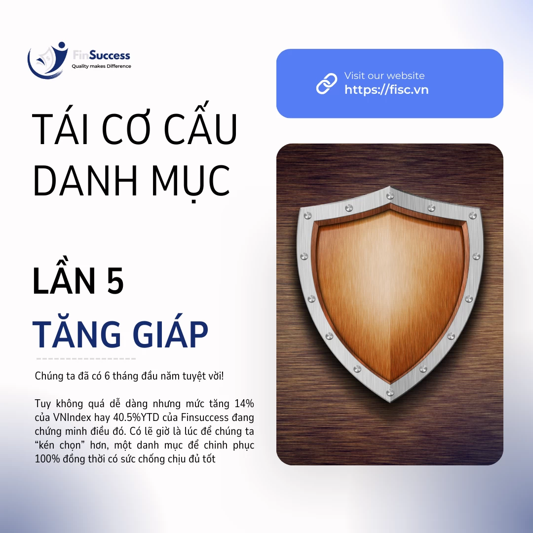 TÁI CƠ CẤU DANH MỤC FINSUCCESS LẦN 5 NĂM 2024