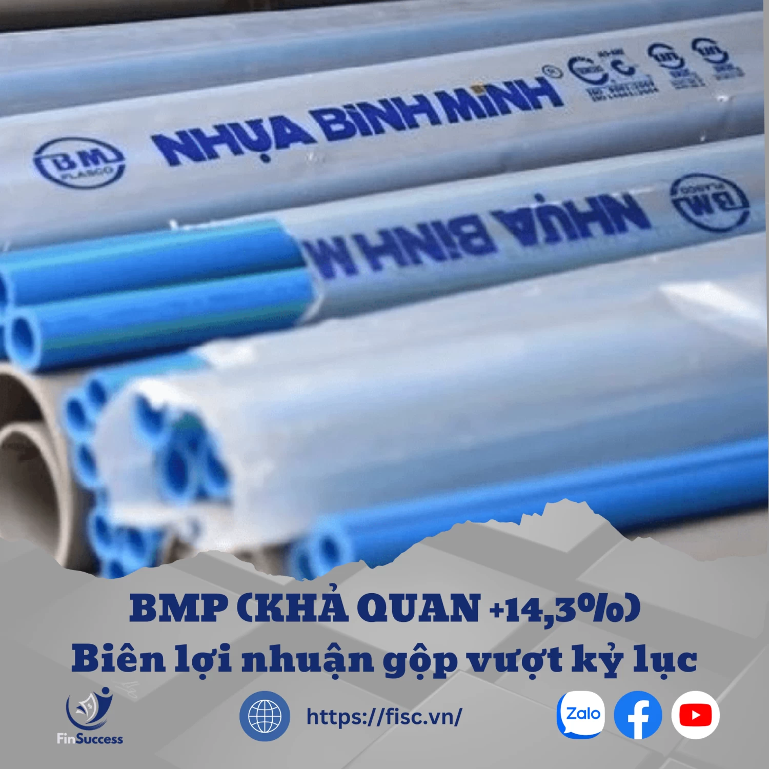 BMP [MUA +23,6%] - Biên lợi nhuận gộp vượt kỷ lục