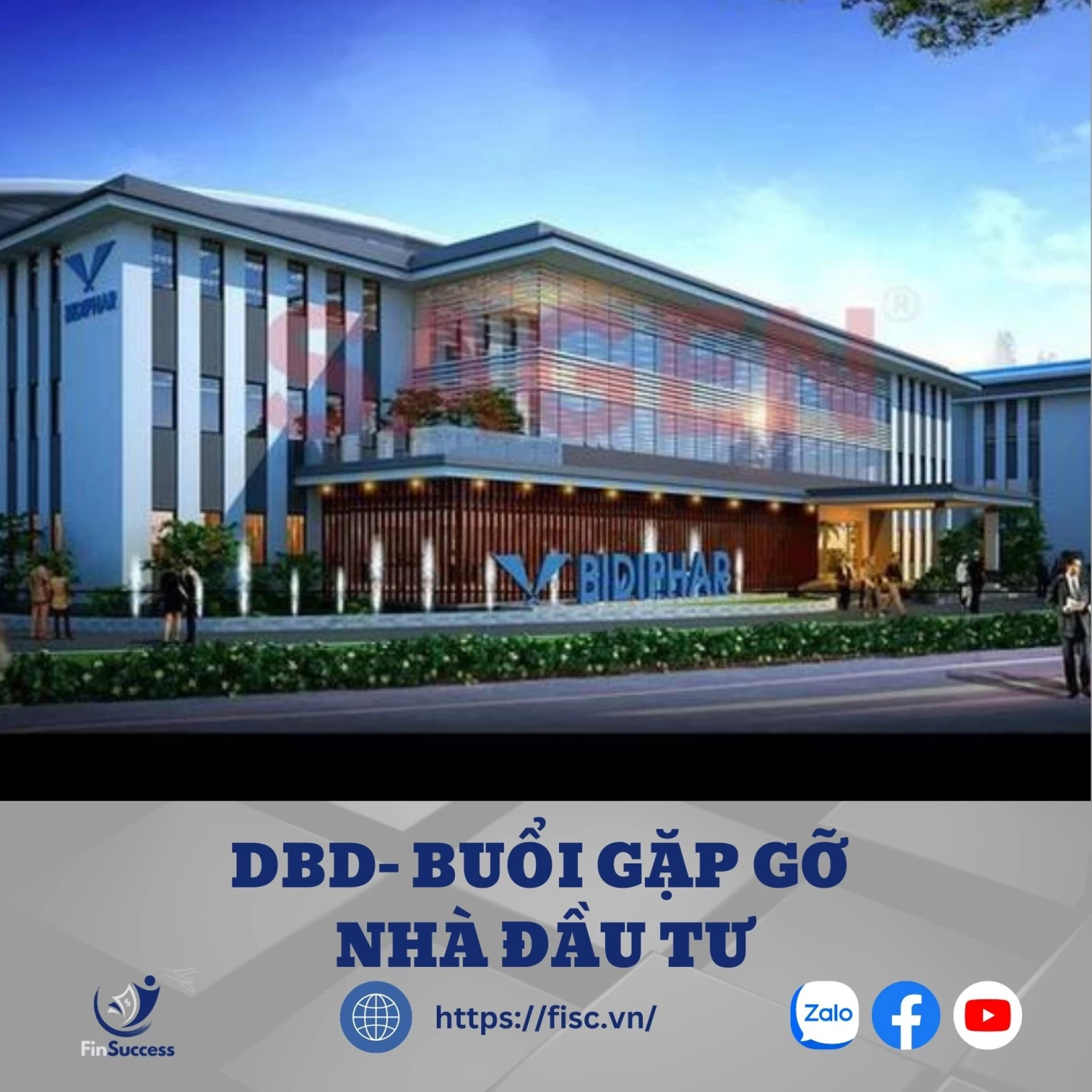 CTCP DƯỢC - TRANG THIẾT BỊ YTẾ BÌNH ĐỊNH (DBD) - CẬP NHẬT BUỔI GẶP GỠ NHÀ ĐẦU TƯ