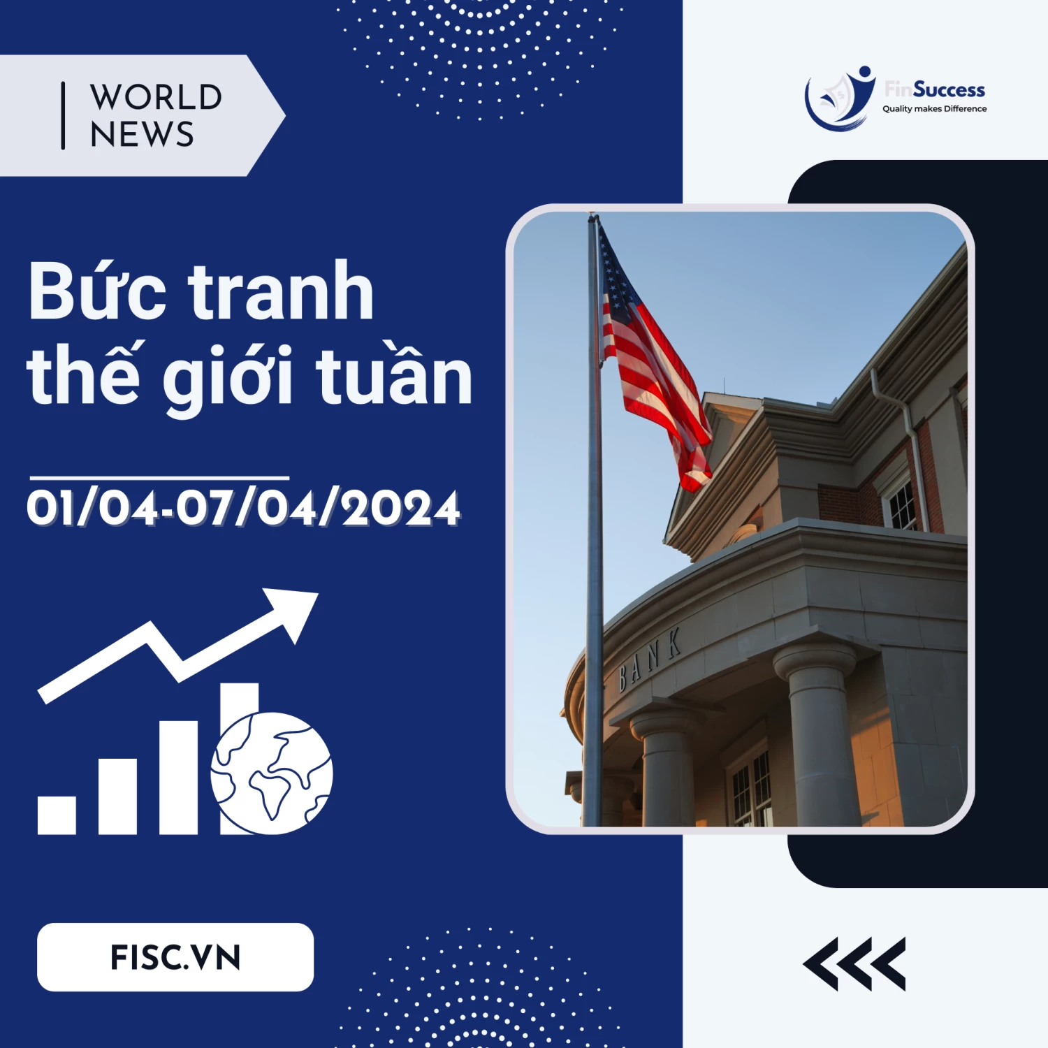 Bức tranh thế giới tuần 01/4-07/4/2024