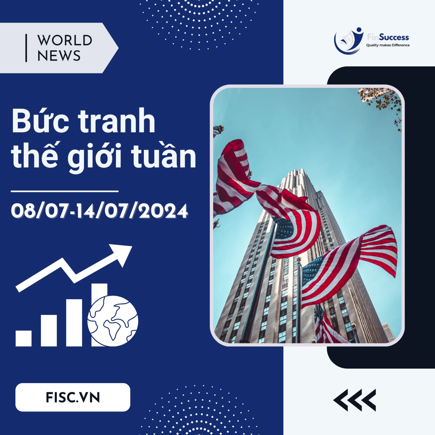 Bức tranh thế giới tuần 08/07-14/07/2024