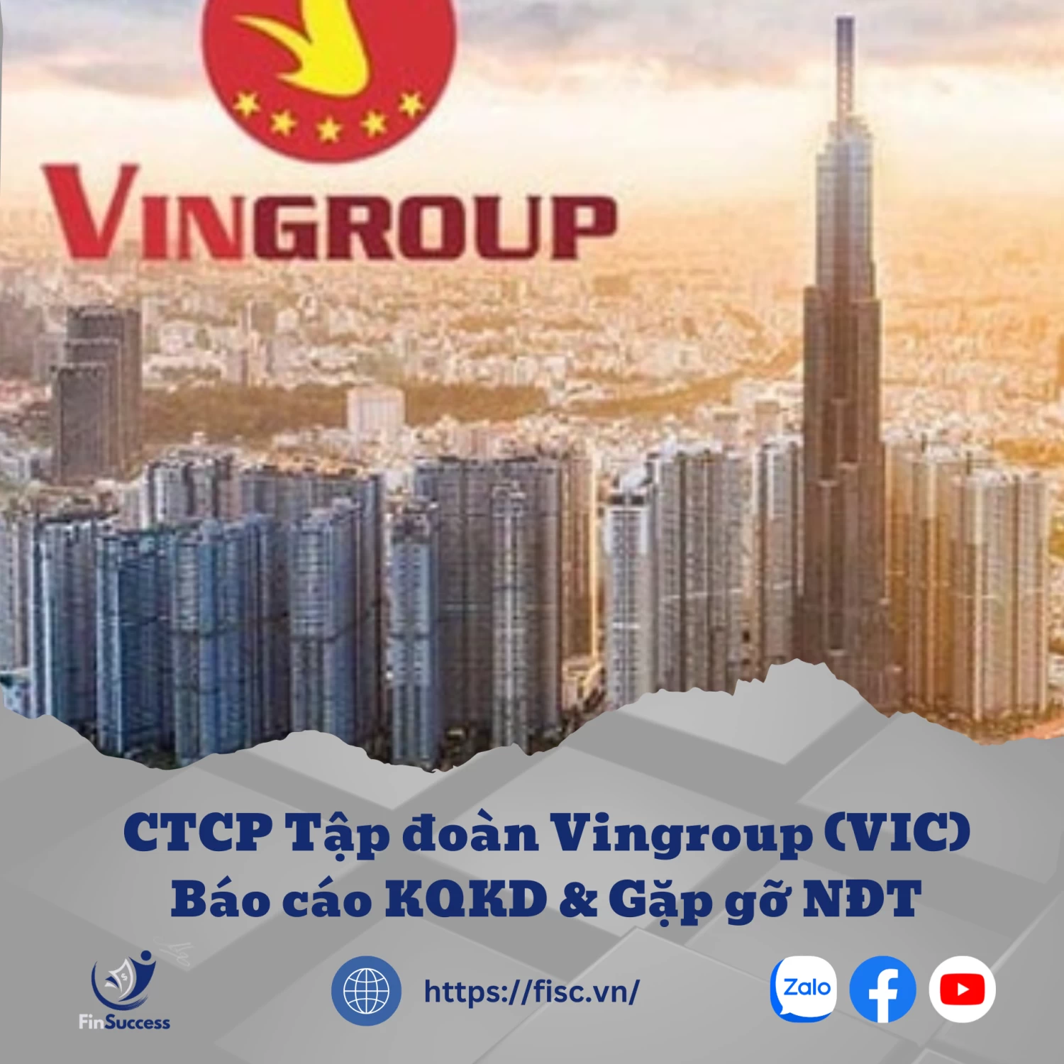 VIC - Doanh thu BĐS khả quan trong quý 3 - Báo cáo KQKD & Gặp gỡ NĐT