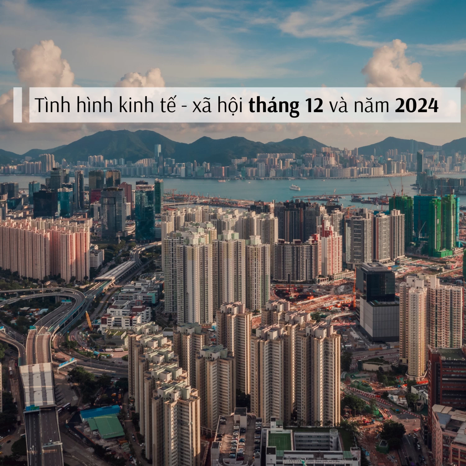 Thống kê tình hình kinh tế xã hội tháng 12 và năm 2024