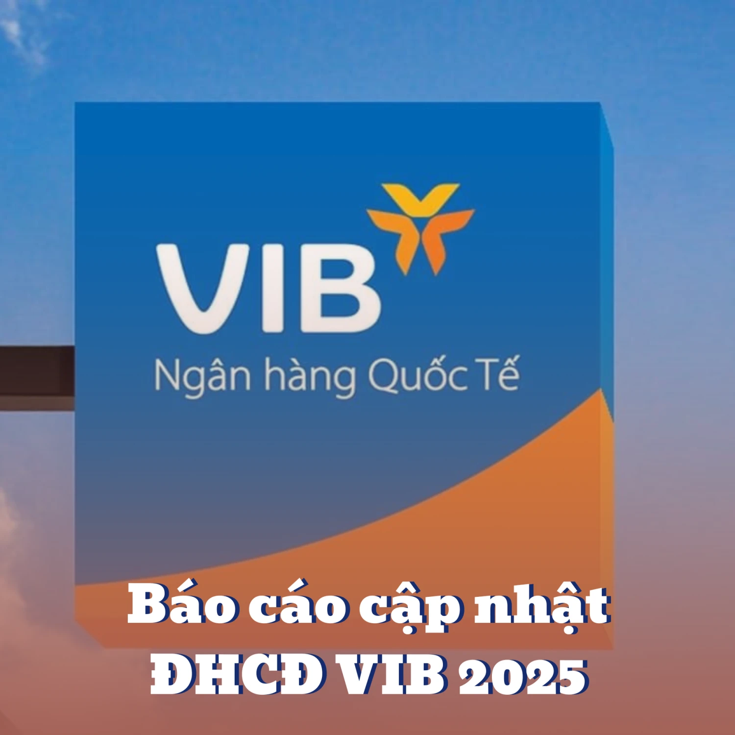 BÁO CÁO CẬP NHÂT ĐẠI HỘI CỔ ĐÔNG VIB 2025