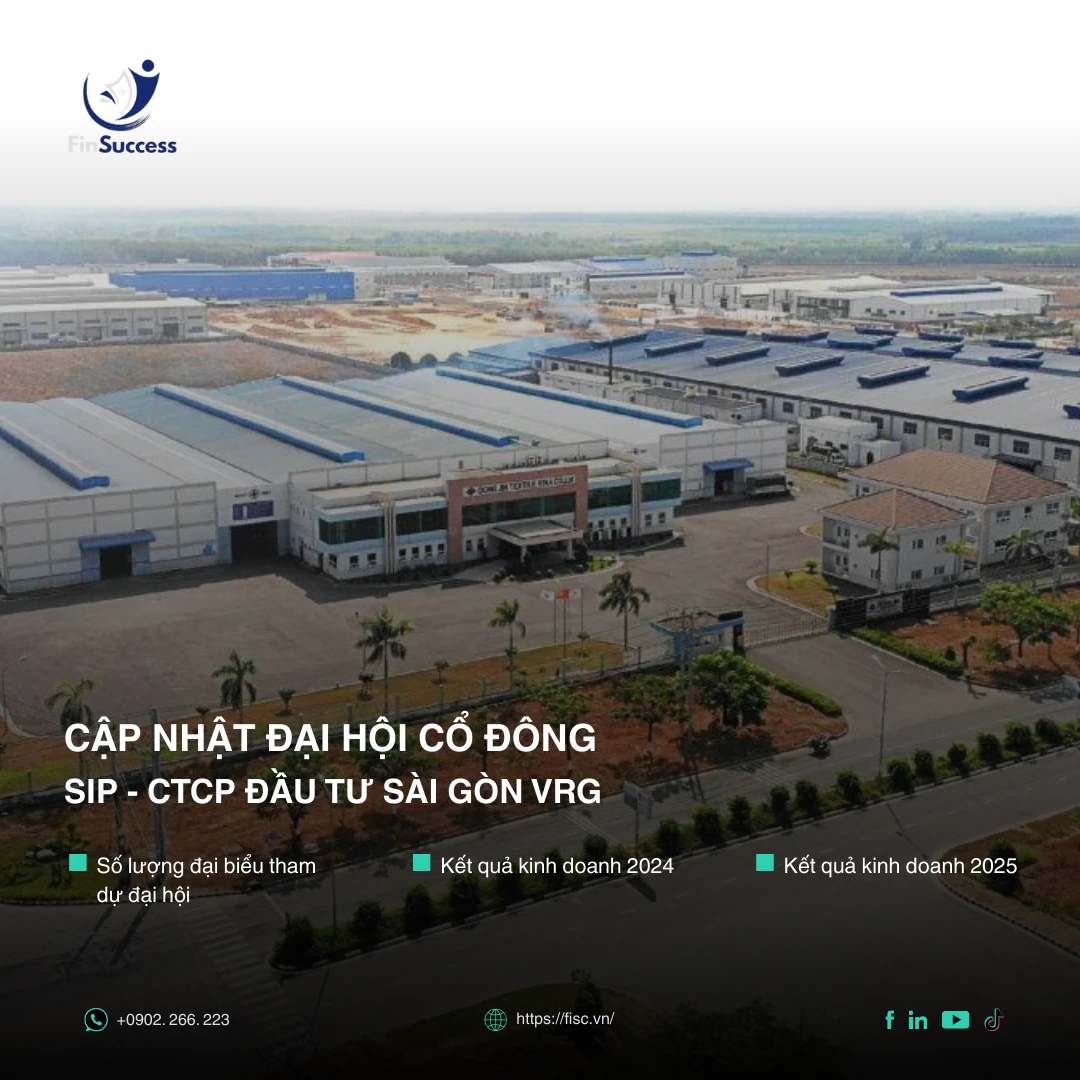 BÁO CÁO CẬP NHÂT ĐHCĐ SIP 2025