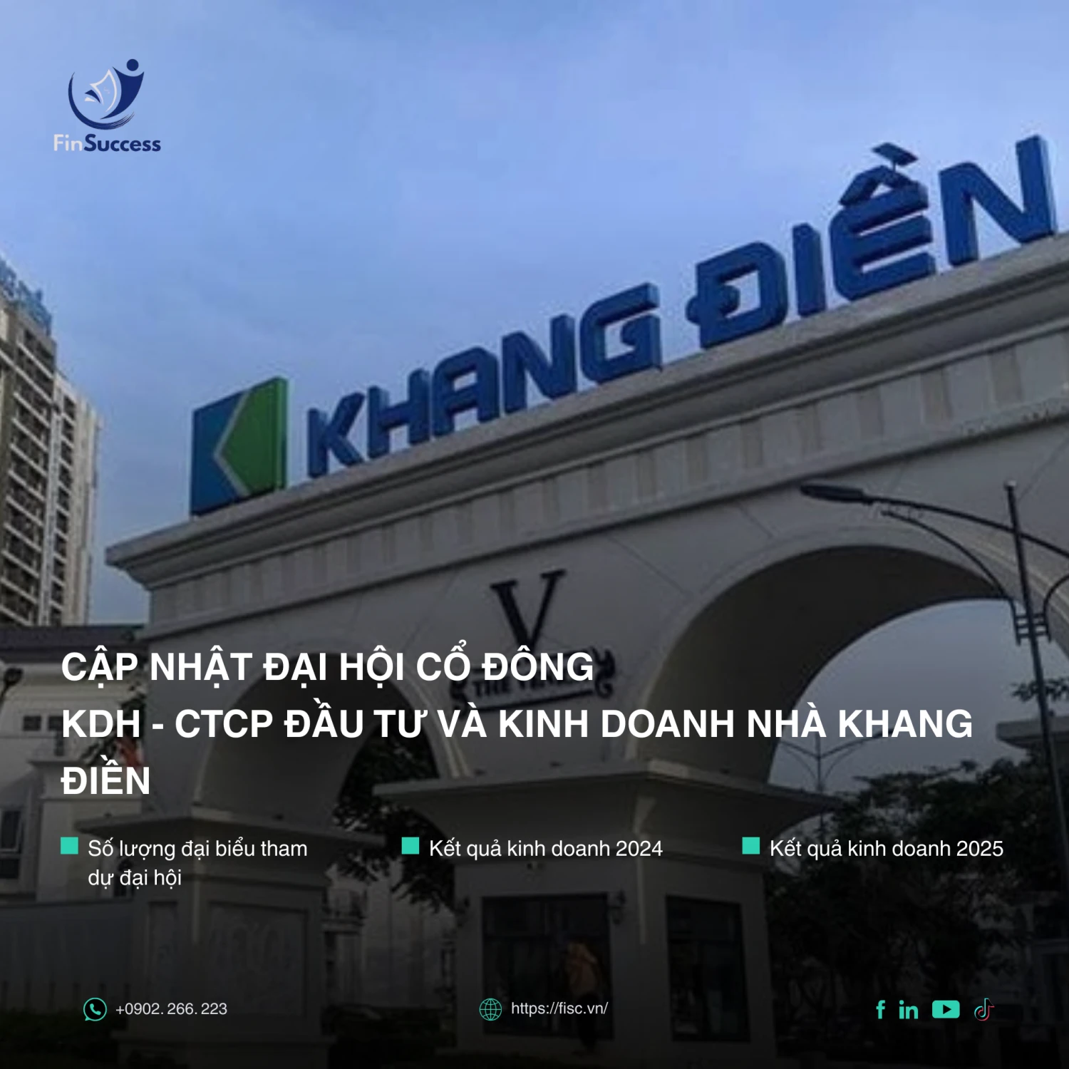 BÁO CÁO CẬP NHẬT ĐHCĐ KDH 2025