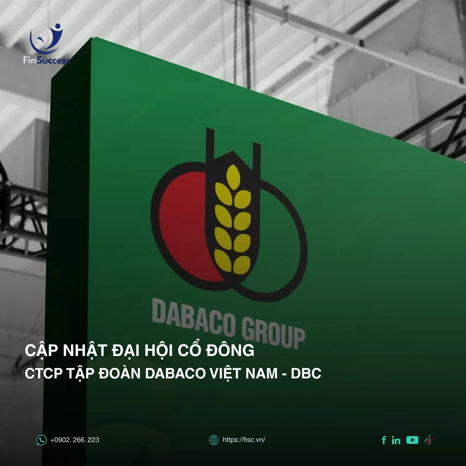BÁO CÁO CẬP NHẬT ĐHCĐ DBC 2025