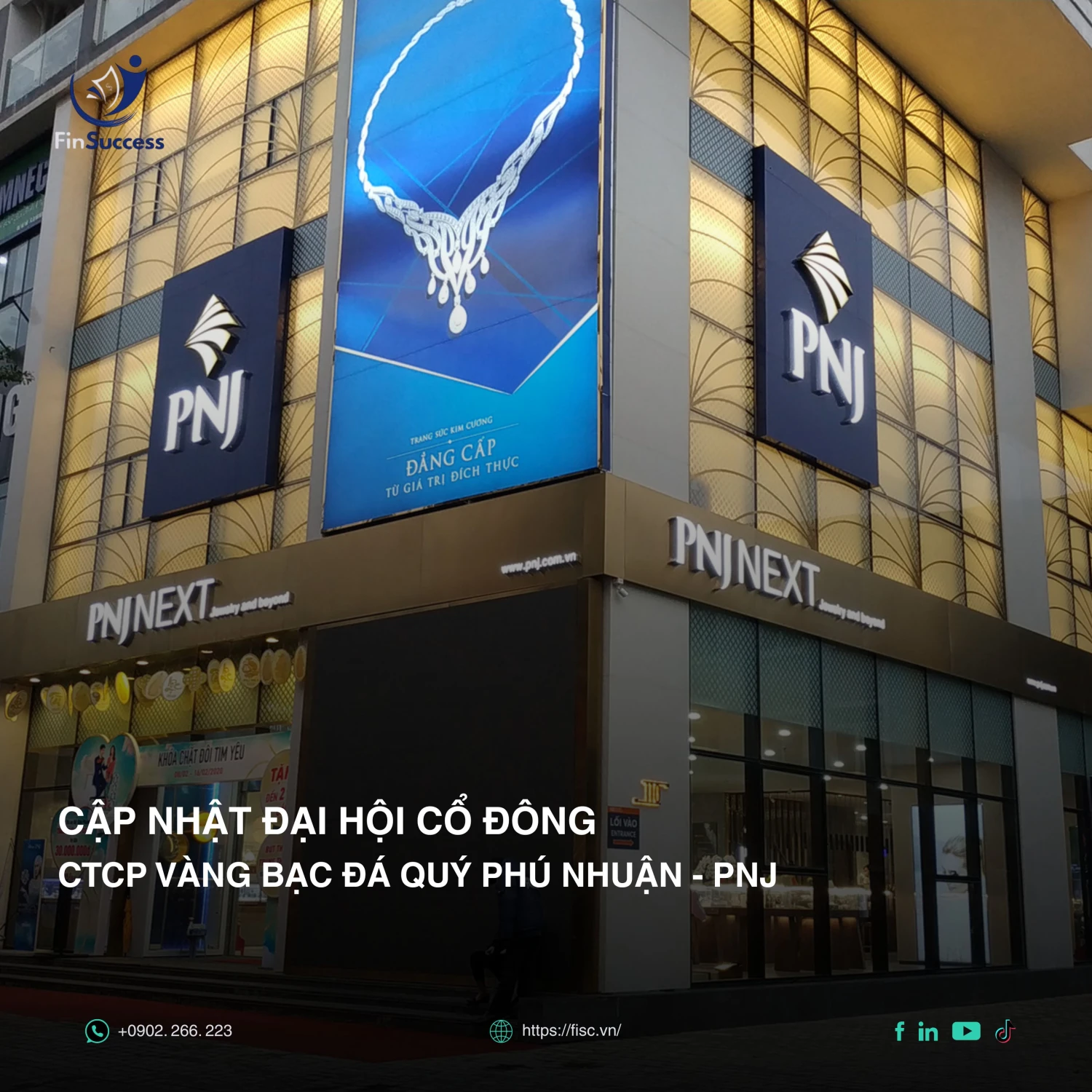 BÁO CÁO CẬP NHẬT ĐHCĐ PNJ 2025