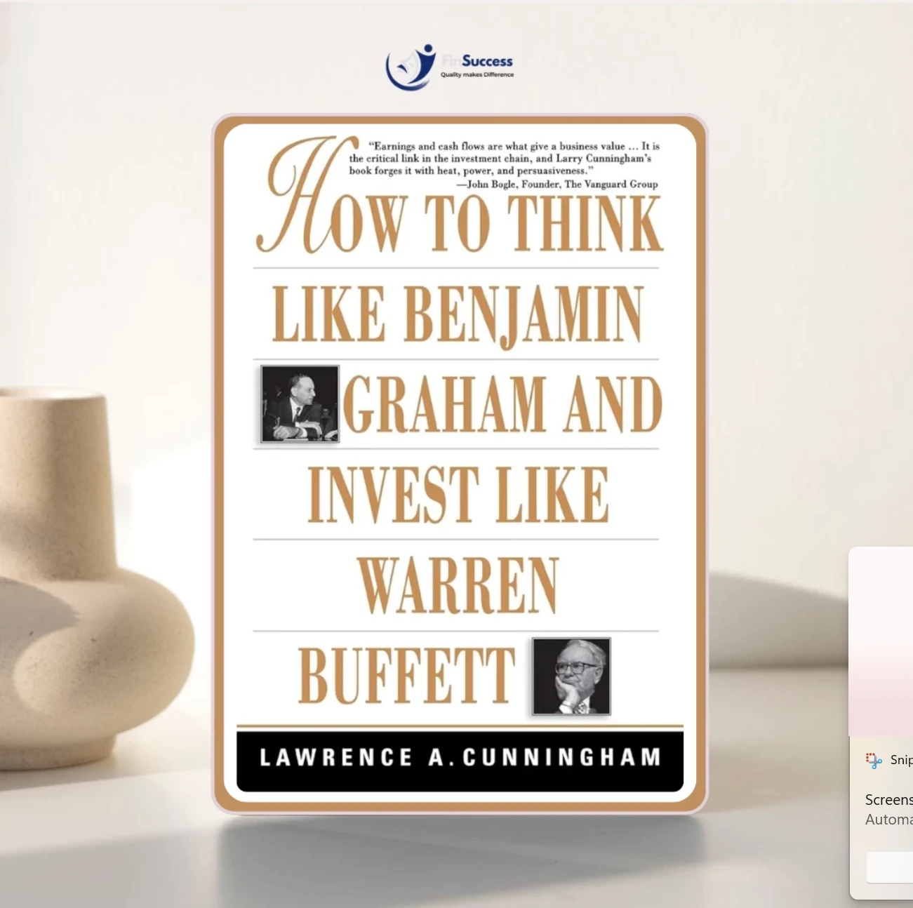 Sách "How To Think Like Benjamin Graham and Invest Like Warren Buffett"