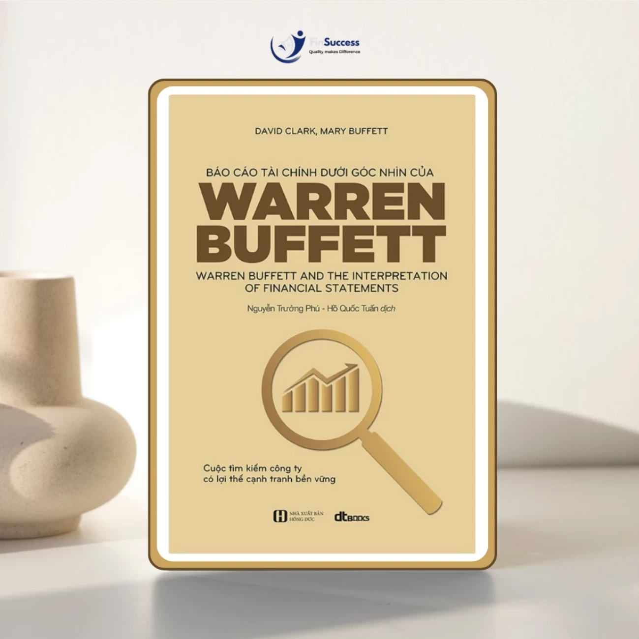 Sách "Báo cáo tài chính dưới góc nhìn của Warren Buffett"